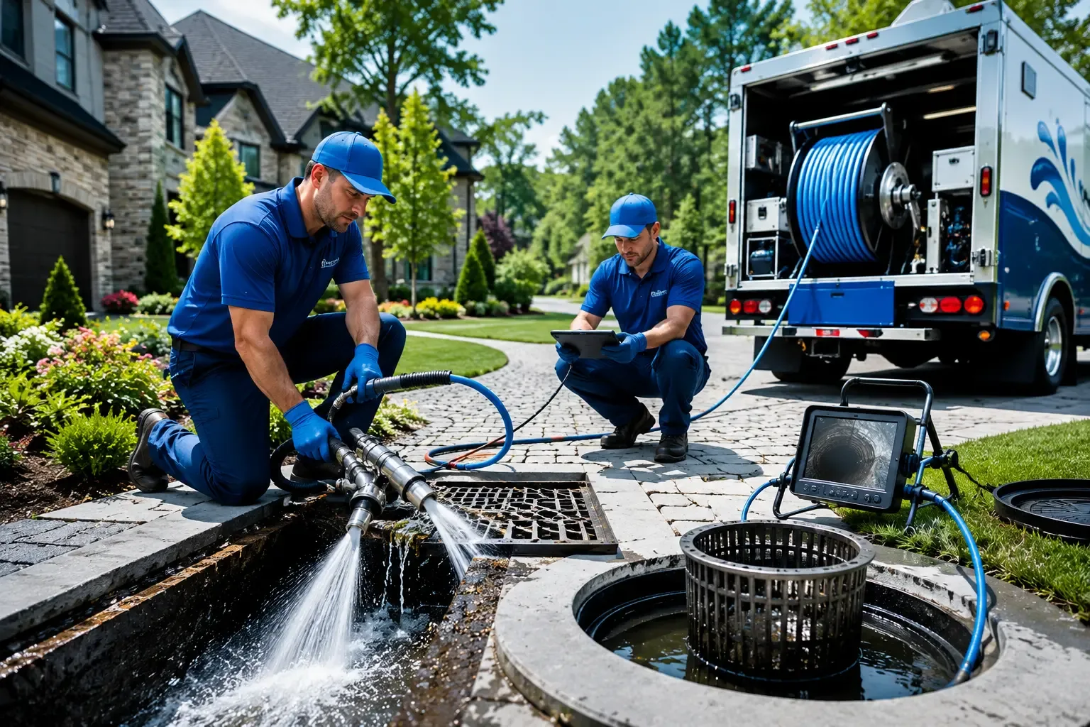 Local outdoor drain cleaning professionals in Henley, MO